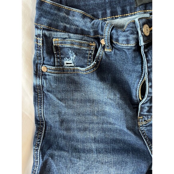 Judy Blue Jean Shorts Womens Blue Stretchy Denim Bermuda large - Picture 4 of 5